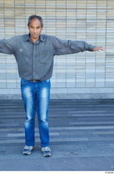 Whole Body Man T poses White Casual Average Standing Street photo references